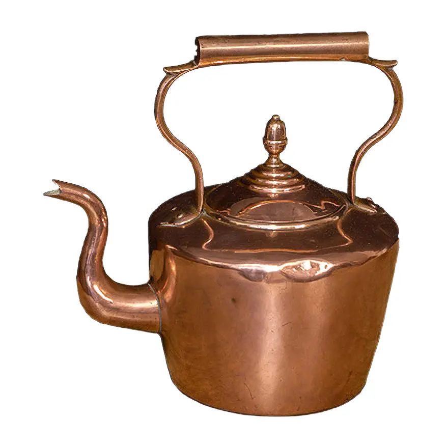 Antique Victorian Copper Kettle | Chairish