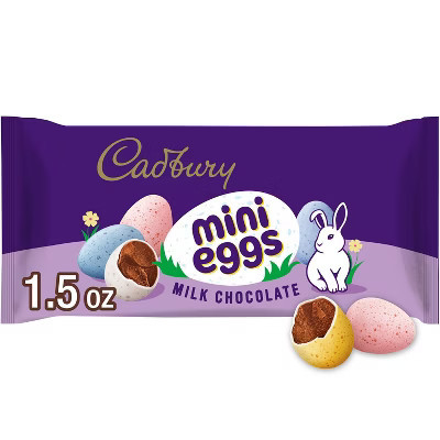 Cadbury Mini Eggs Milk Chocolate Easter Candy Basket Stuffers - 1.5oz | Target