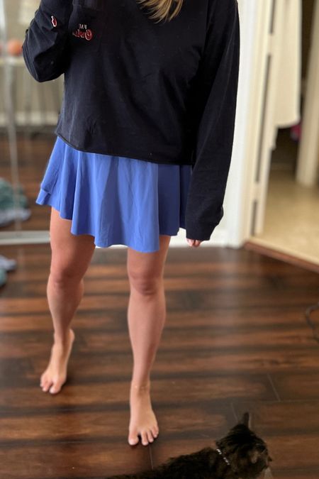 This Lululemon tennis skirt is so cute! There is a regular length and a long length. I’m 5’7” and have long legs and a short torso and am in the regular length. If you’re 5’9” or taller, you may want to try the long.

These run true to size. I got a size 8 and it fits really well. The waist band is comfortable and not too tight. I’m typically an 8 in most Lululemon leggings and a 6 in Align leggings.

#LTKfit #LTKstyletip #LTKunder100