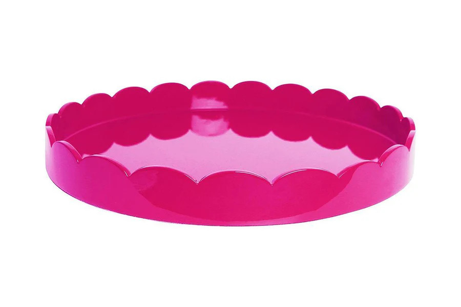 Scallop 16" Round Tray | Lucy's Market