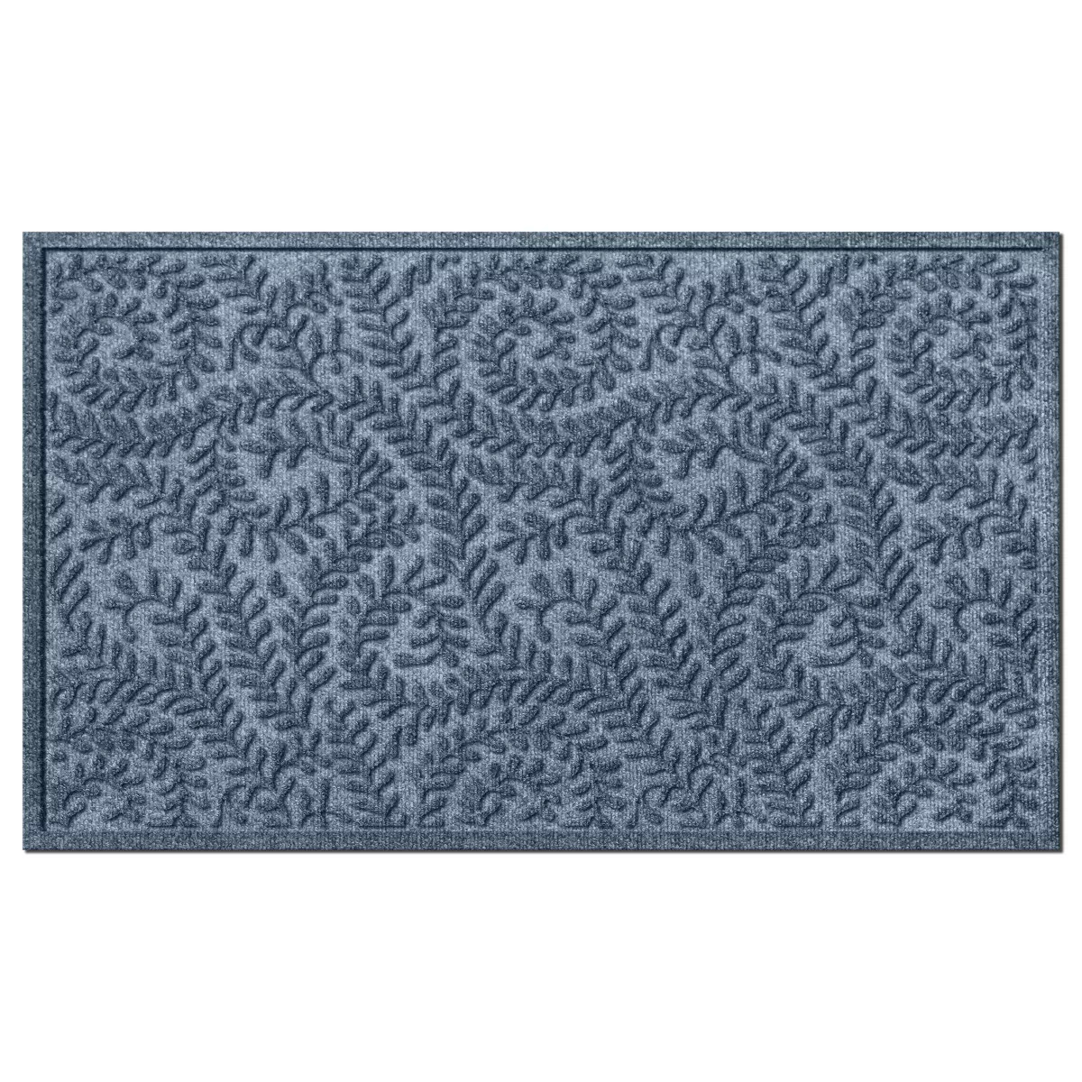 Bungalow Flooring 3'x5' WaterHog Boxwood Indoor/Outdoor Doormat Blue Stone: Trellis Pattern, Pet ... | Target