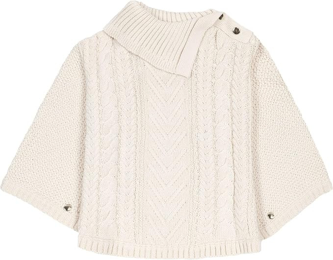 Hope & Henry Girls' Sweater Cape | Amazon (US)