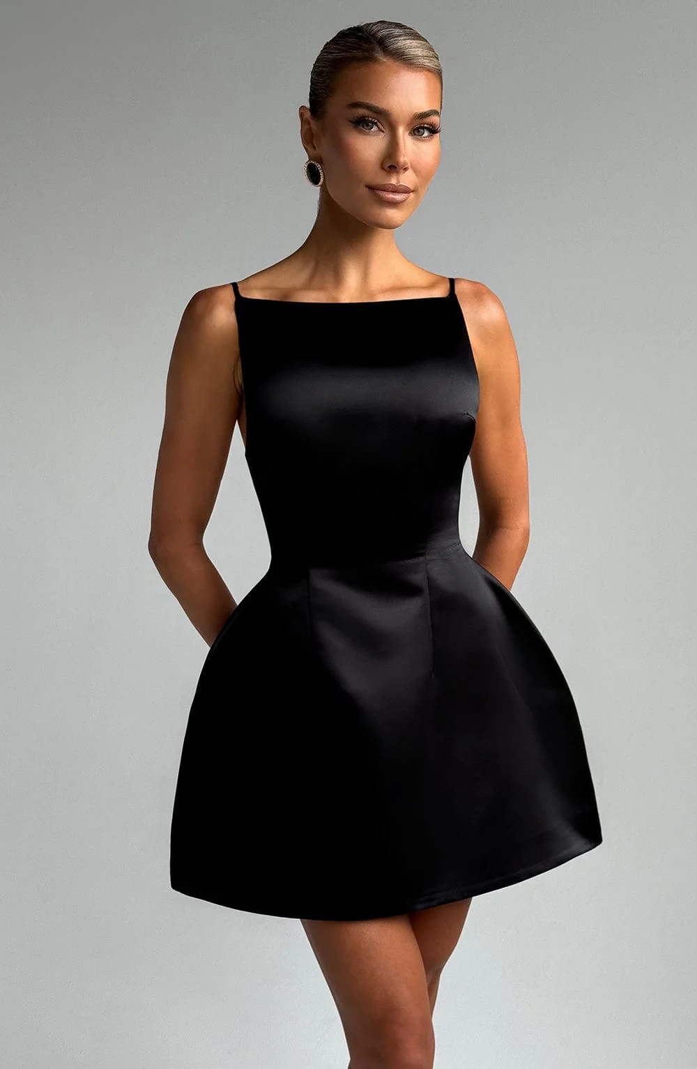 Tate Mini Dress - Black | Babyboo (global)