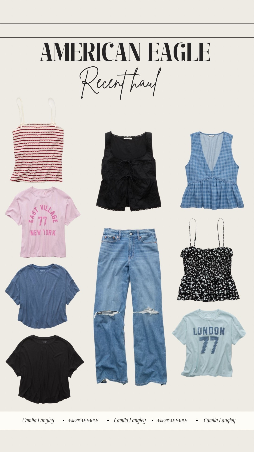 AMERICAN EAGLE ! Recent haul

#LTKMidsize #LTKSeasonal #LTKStyleTip