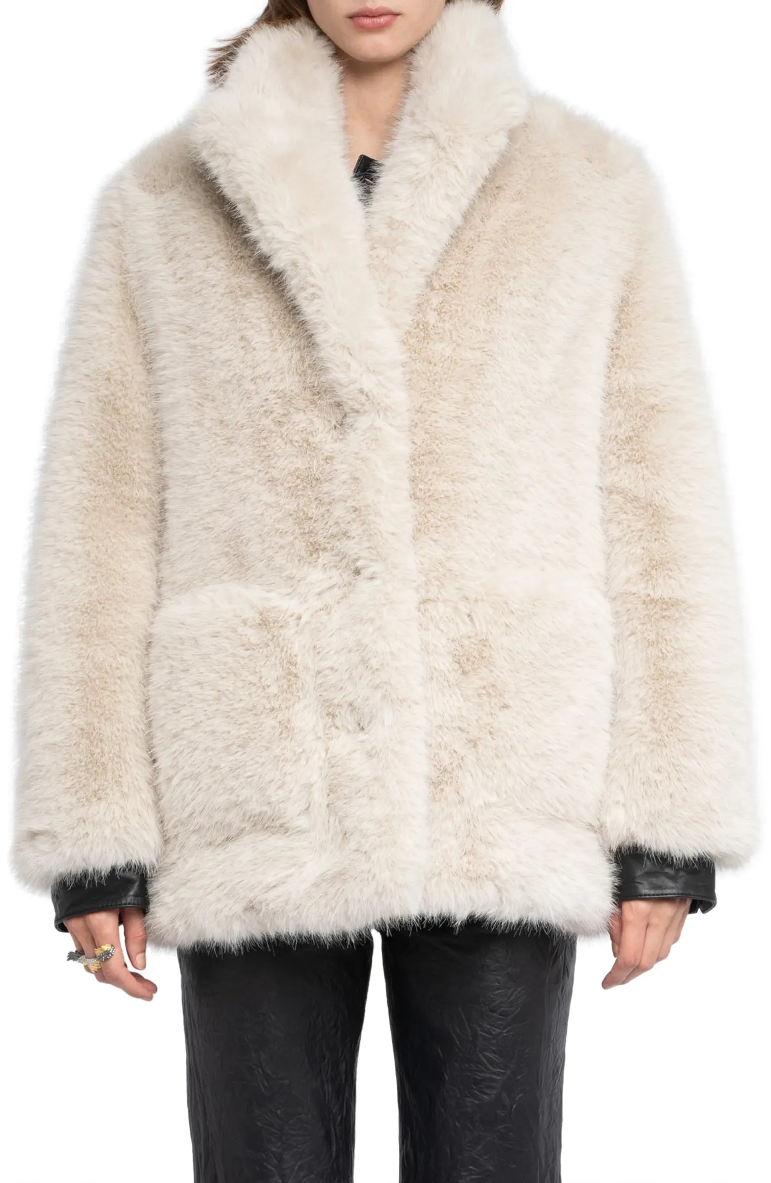 Fleur Faux Fur Coat | Nordstrom