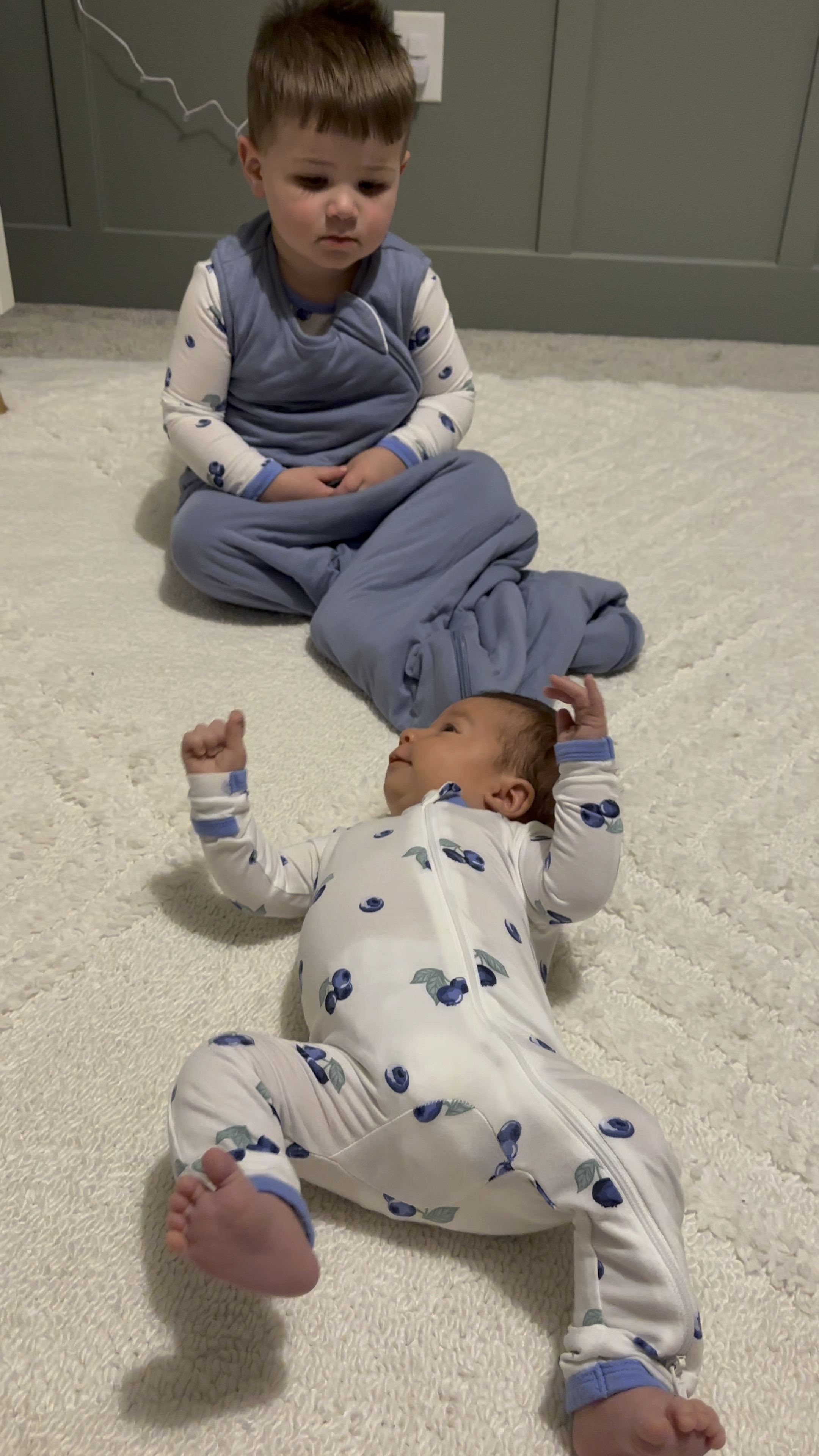 Matching Kyte Baby jammies 🫐