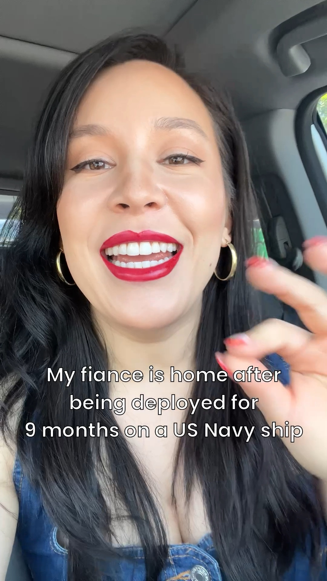 I finally got to see my fiance after a 9 month deployment! Of course I had to wear my FAVORITE kiss-proof red lipstick 🥰 

Lipstick: Urban Decay Lip Bond in Unbreakable (the perfect classic red lip — and it’s transfer proof!)

#LTKFindsUnder50 #LTKBeauty
