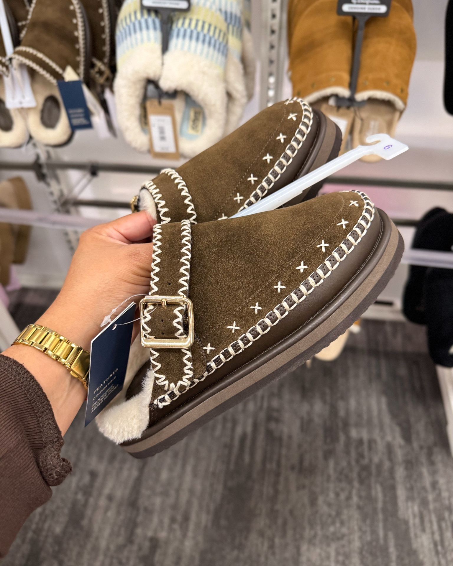 comfy slipper arrivals! Loving the brown! 

target style, fall slippers, Ugg dupes

#LTKHome #LTKSaleAlert