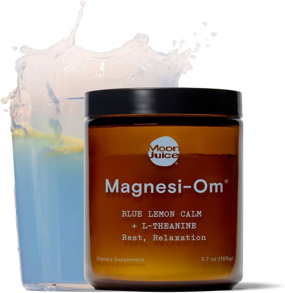 Moon Juice Magnesi-Om Magnesium Powder Supplement - Chelated Magnesium Complex + L-Theanine Blend... | Amazon (US)