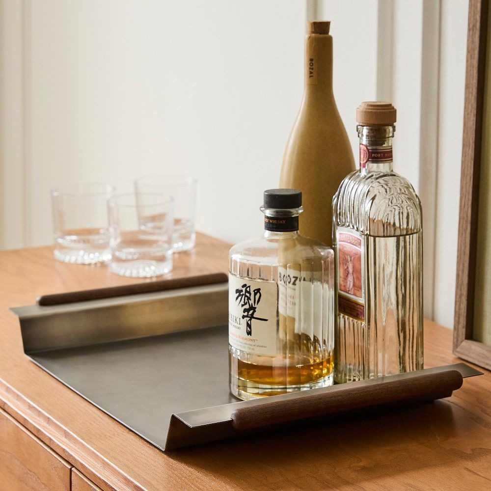 Pierce &amp; Ward Metal Tray | West Elm (US)