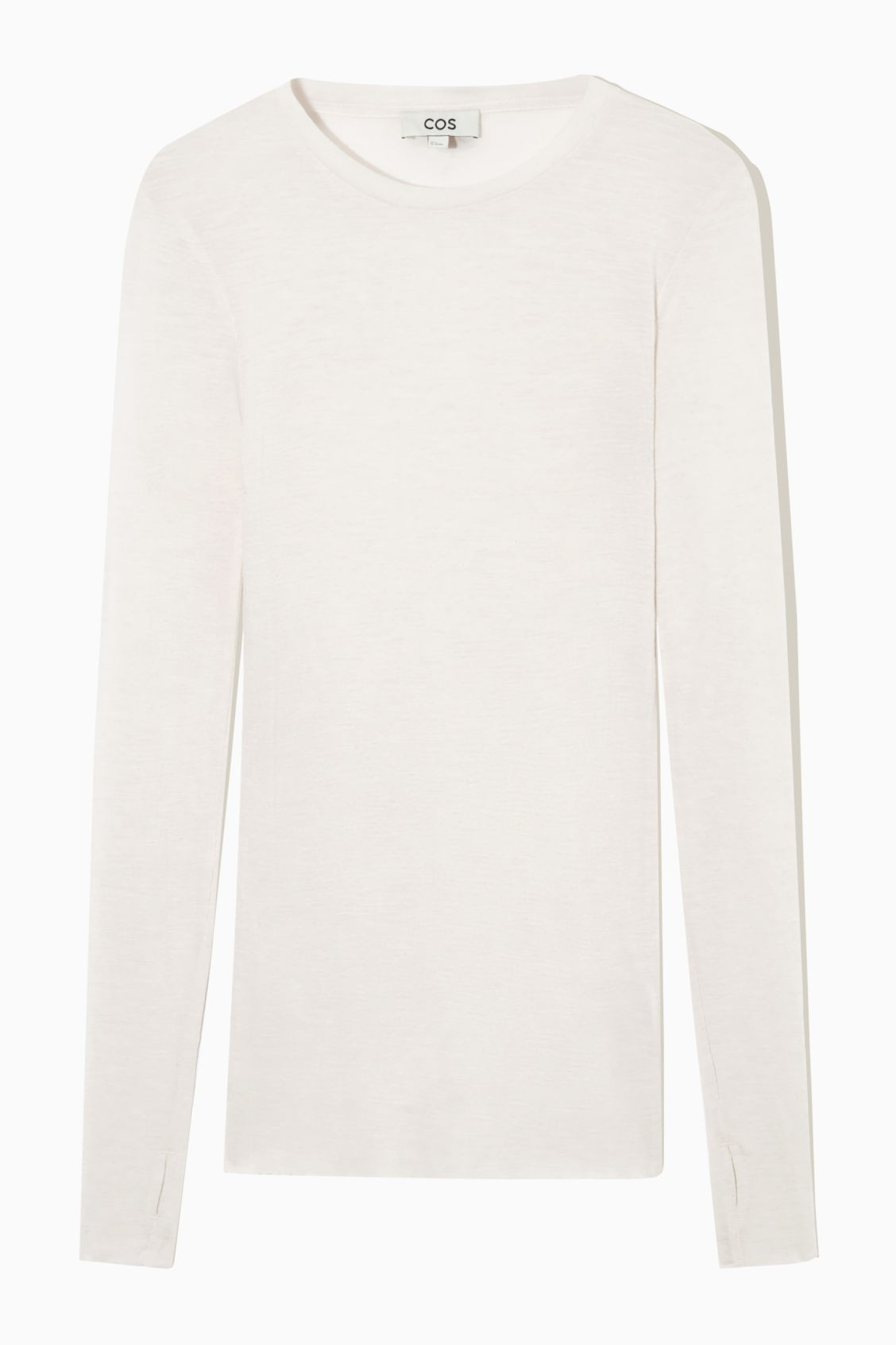 Crew-Neck Merino Wool Top | COS (US)