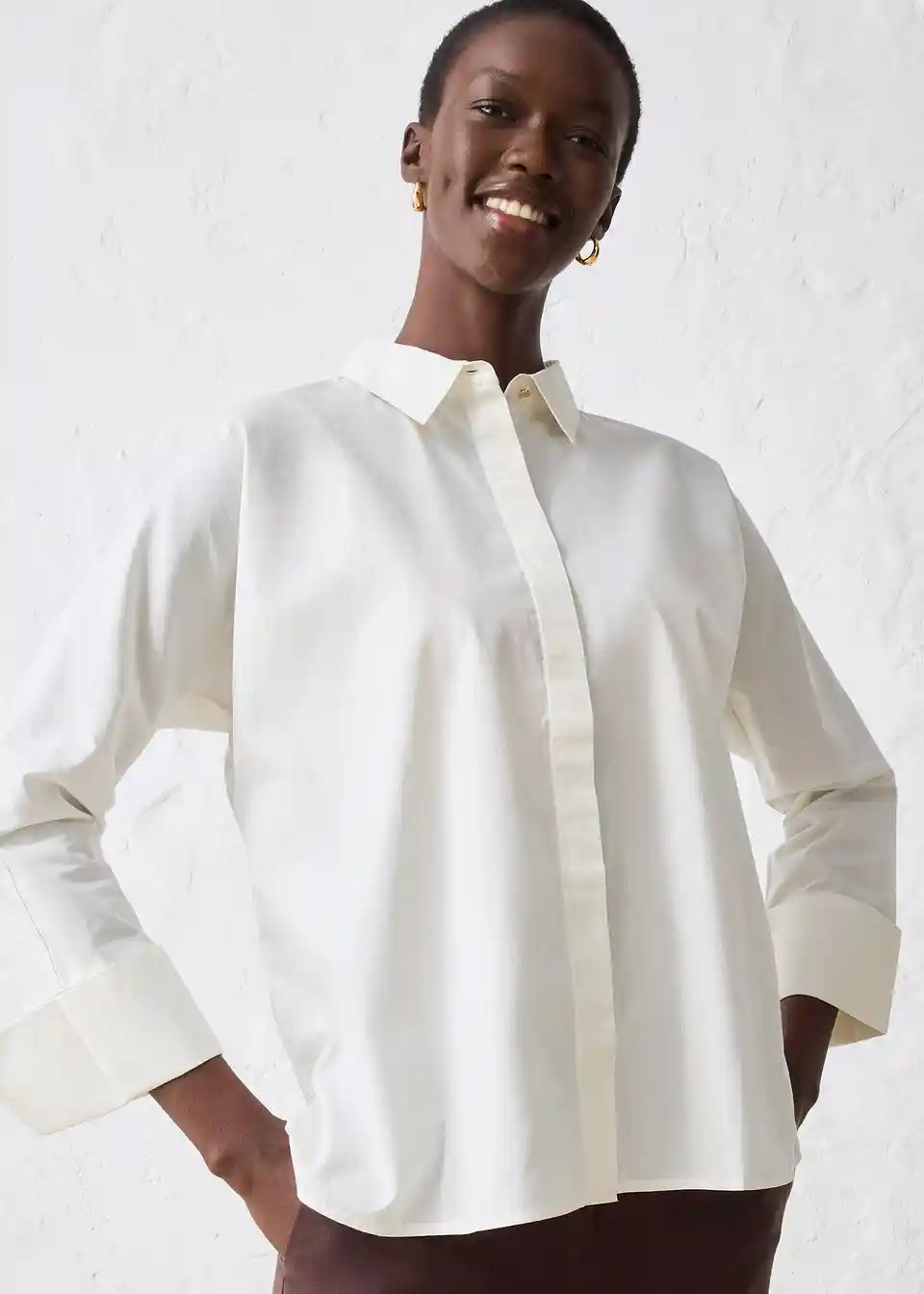 Bluse mit Seidenanteil | Bonprix DE