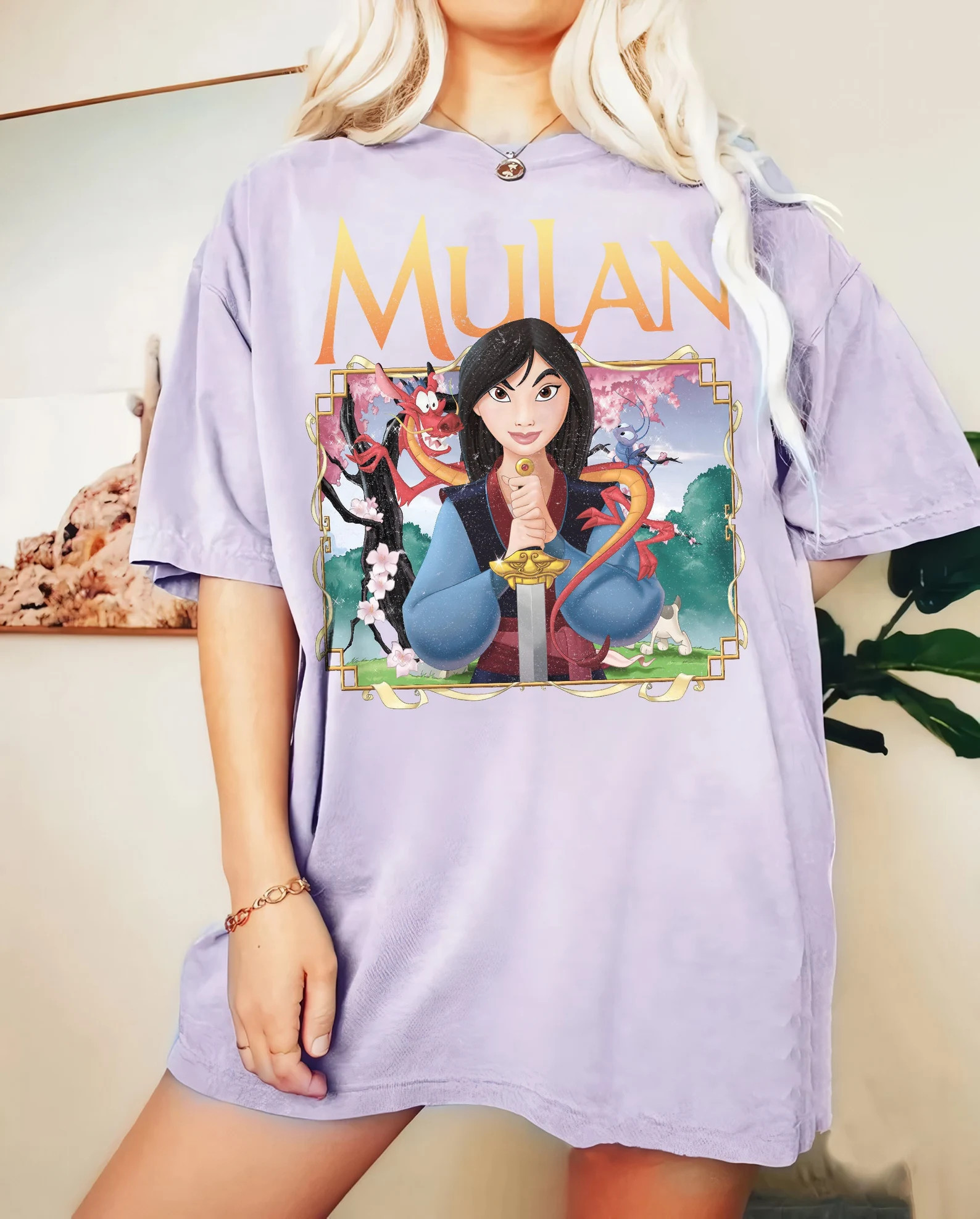 Vintage Disney Mulan Princess Comfort Color Shirt Disney - Etsy | Etsy (US)