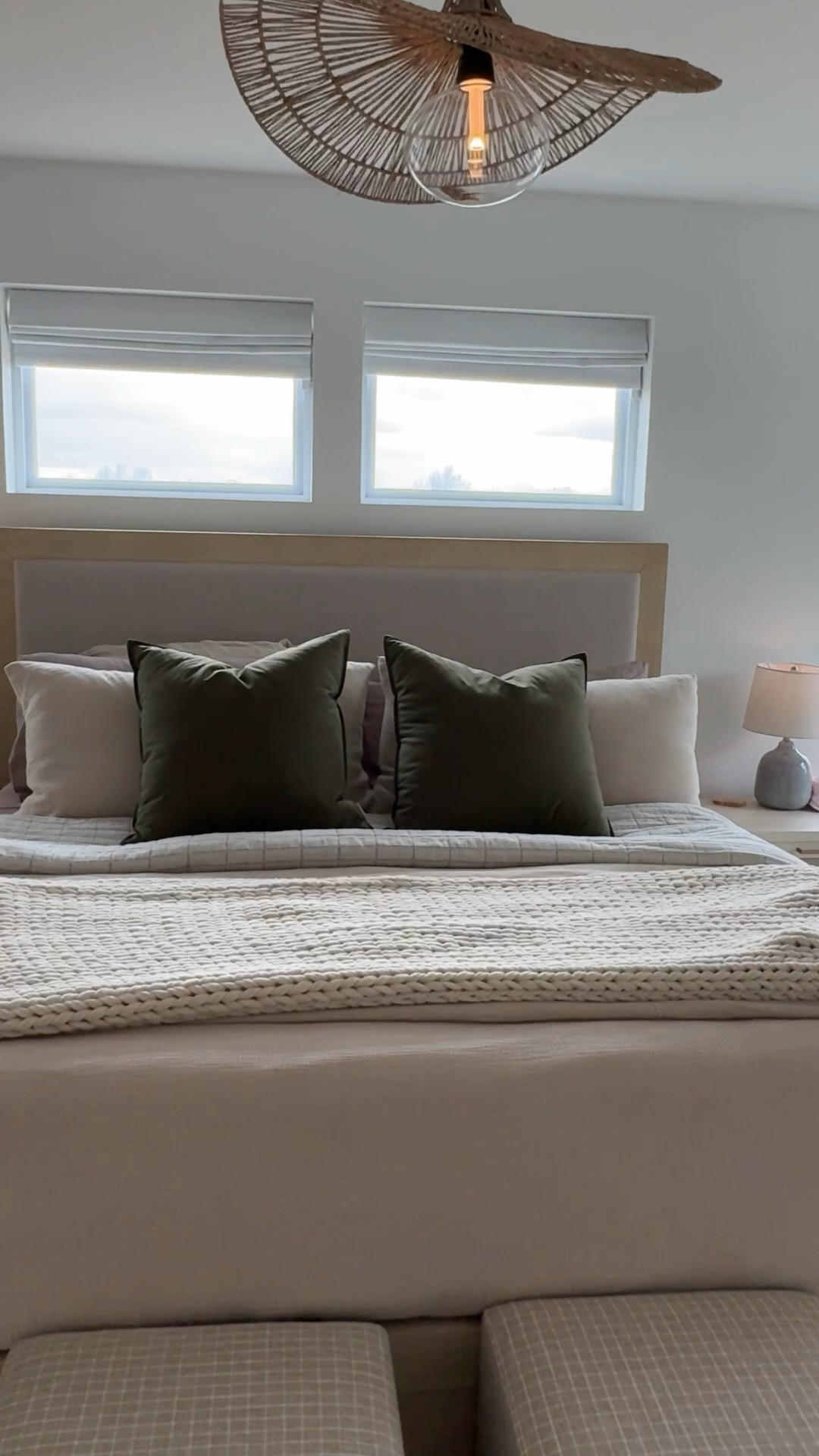 Give me all the bed layers! Sheets are the color driftwood. 

#LTKStyleTip #LTKHome