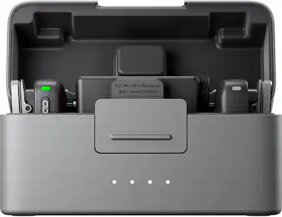 DJI - Mic Mini Wireless Omnidirectional Microphone System - Black | Best Buy U.S.