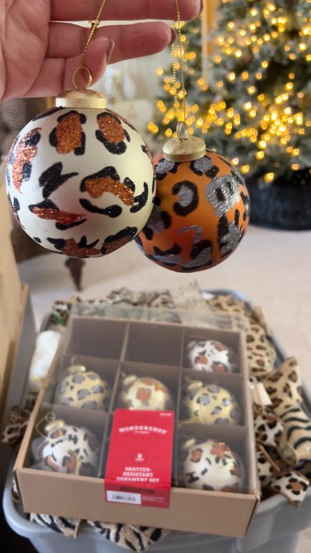 These budget friendly, fun animal print ornaments will look great on a themed tree. I'm adding them to the mix on my animal print tree. 

#LTKSeasonal #LTKHoliday #LTKhome