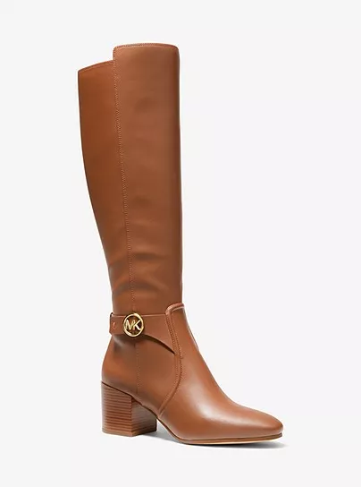 Carmona faux shop leather riding boot