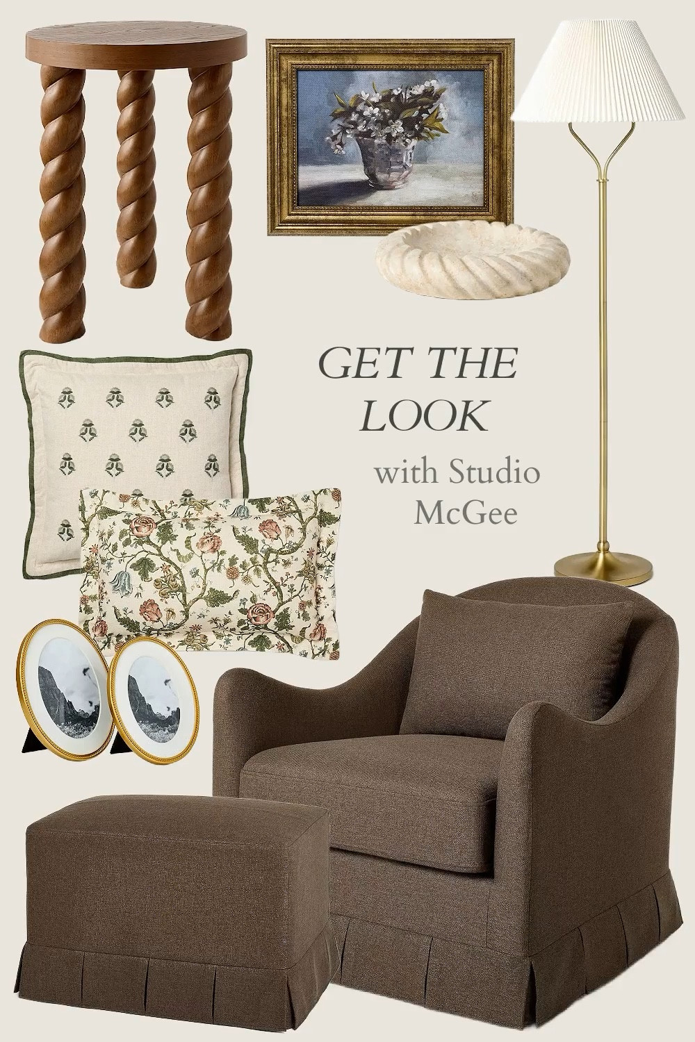 Some of my favorite picks from the Studio McGee collection at Target! Artwork, wall decor, accent table, end table, floor lamp, throw pillow, modern organic, vintage, ottoman, marble bowl, floral arrangement, vase, cottage core decor, transitional #LTKWatchNow

#LTKHome #LTKSeasonal #LTKStyleTip