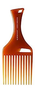 Cricket Ultra Smooth Hair Pick Comb for Curly, Thick, Medium to Long Hair, Facial Hair | Amazon (US)