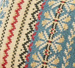 Knitted Lumbar Pillow Cover, 16" x 26" | Pottery Barn (US)