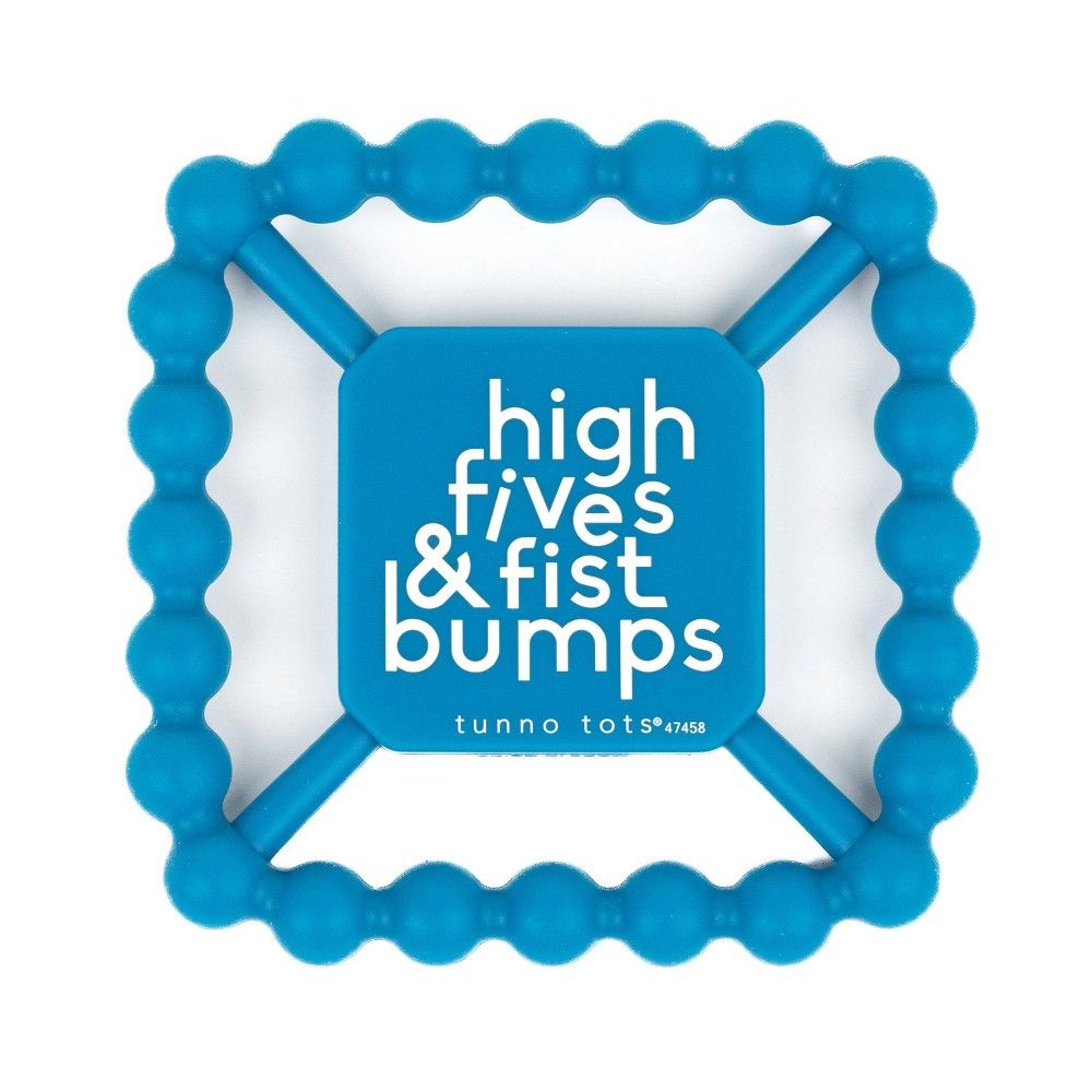 Tunno Tots Silicone Teether - High Fives and Fist Bumps | Target