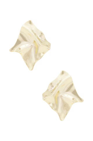 Carre Earring in Gold | Revolve Clothing (Global)