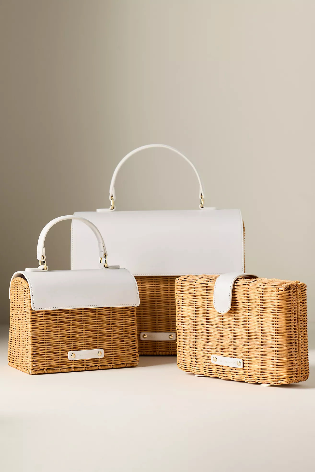 Modern Picnic Large Wicker Luncher | Anthropologie (US)
