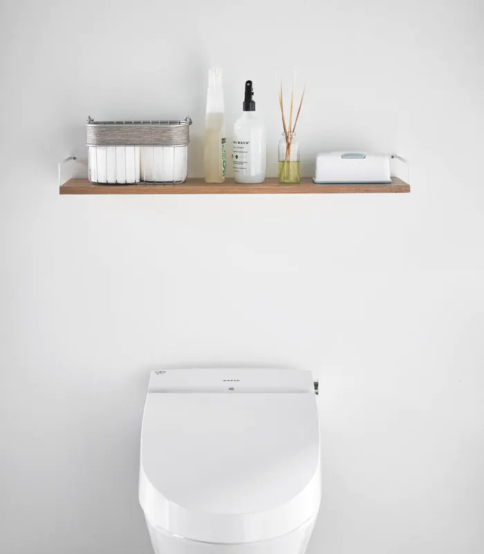 Yamazaki Home Wall-Mounted Shelf - Black | Verishop