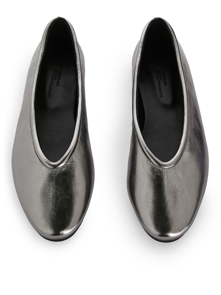 Leather Ballerinas | ARKET (EU)