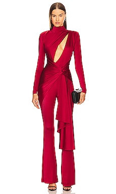 Michael Costello x REVOLVE Monroe Jumpsuit in Red from Revolve.com | Revolve Clothing (Global)