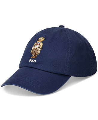 Polo Ralph Lauren Men's Polo Bear Twill Ball Cap - Macy's | Macy's