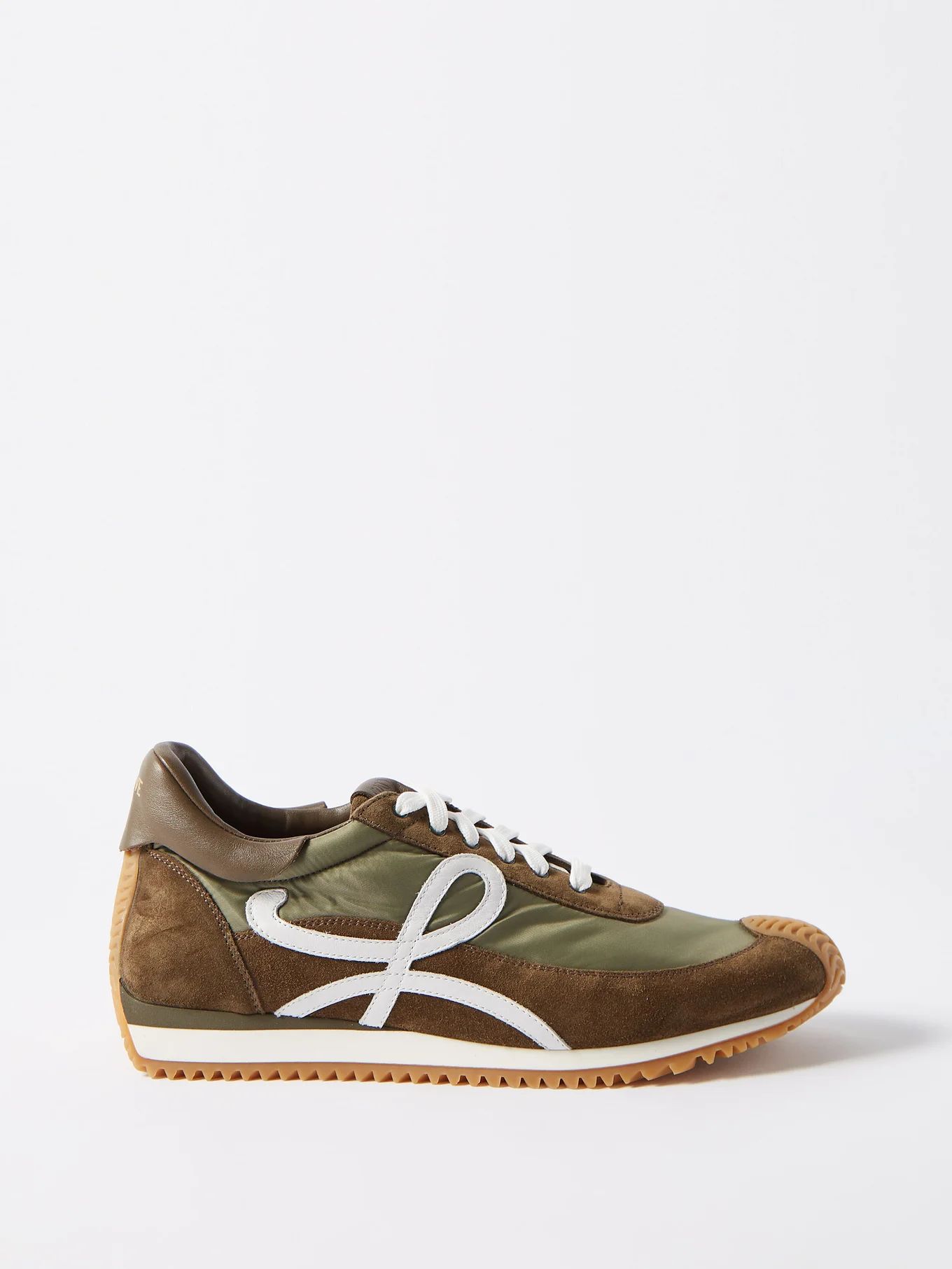 Flow Runner suede and mesh trainers | LOEWE | Matches (international)