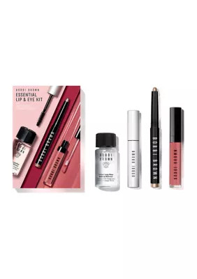 Bobbi Brown Essential Lip & Long-Wear Eye Makeup Kit - $116 Value | Belk