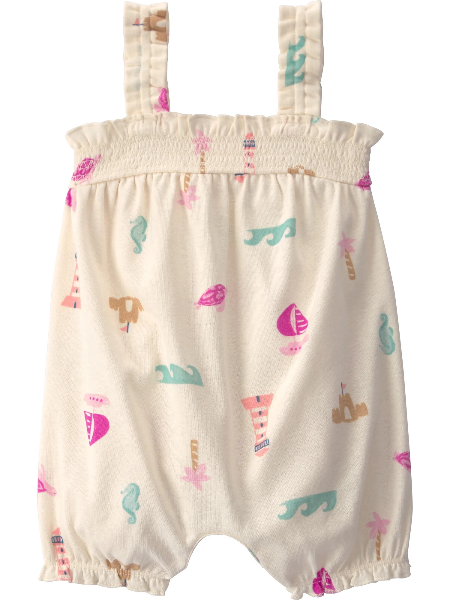 Carter's Child of Mine Baby Girl Romper, One-Piece, Sizes 0/3-24 Months | Walmart (US)