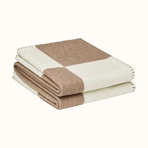 Throw Blanket H Premium Silky Flannel Plush Fleece Leaves Pattern Lightweight All Season Throw H Bla | Amazon (US)