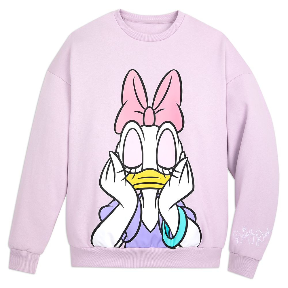 Daisy Duck 85th Anniversary Pullover Sweatshirt for Women by Cakeworthy | Disney Store