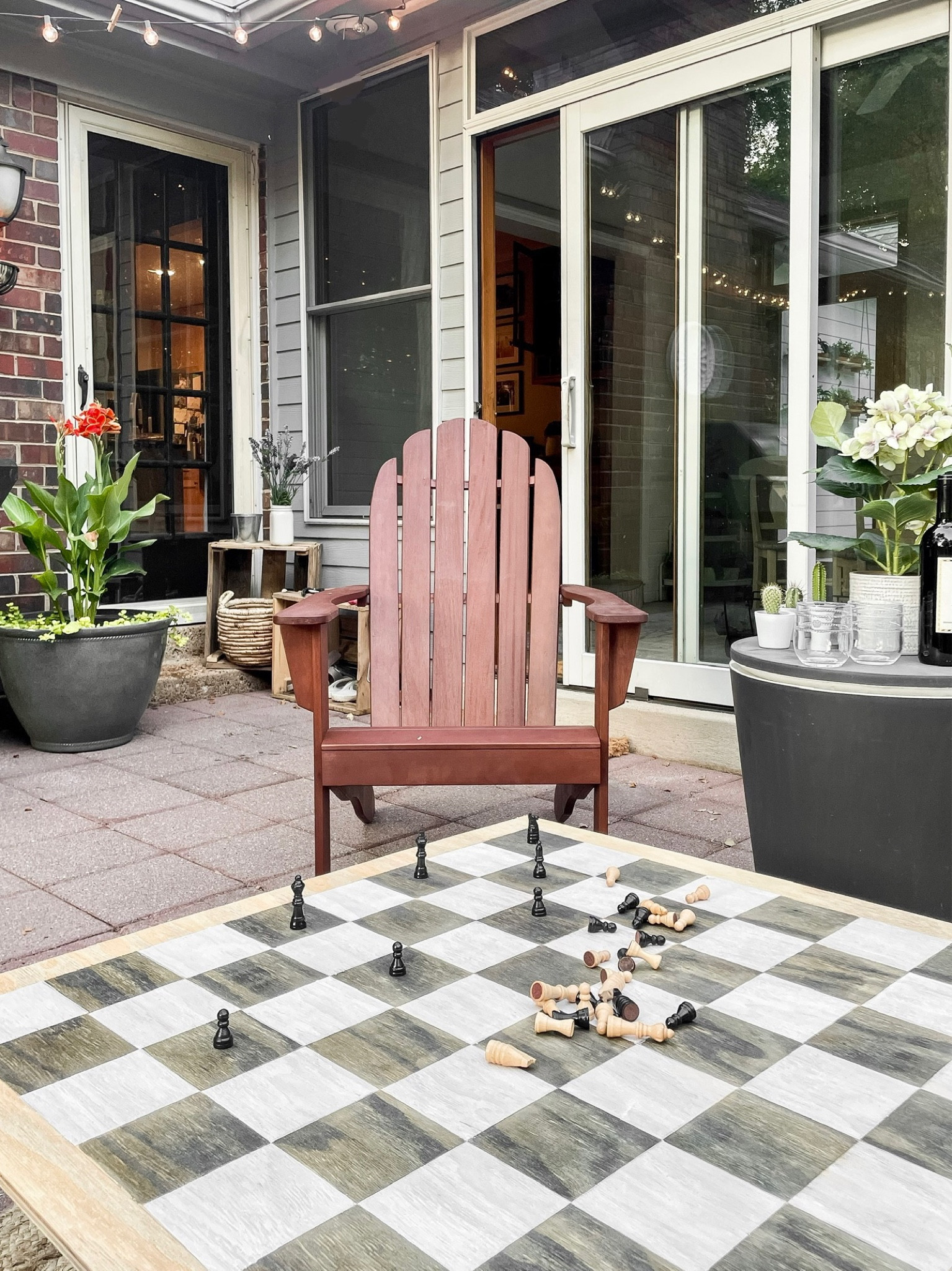 Outdoor patio decor
Cooler table
Affordable Adirondack chairs
DIY large scale checkerboard 


#LTKSeasonal #LTKfamily #LTKhome