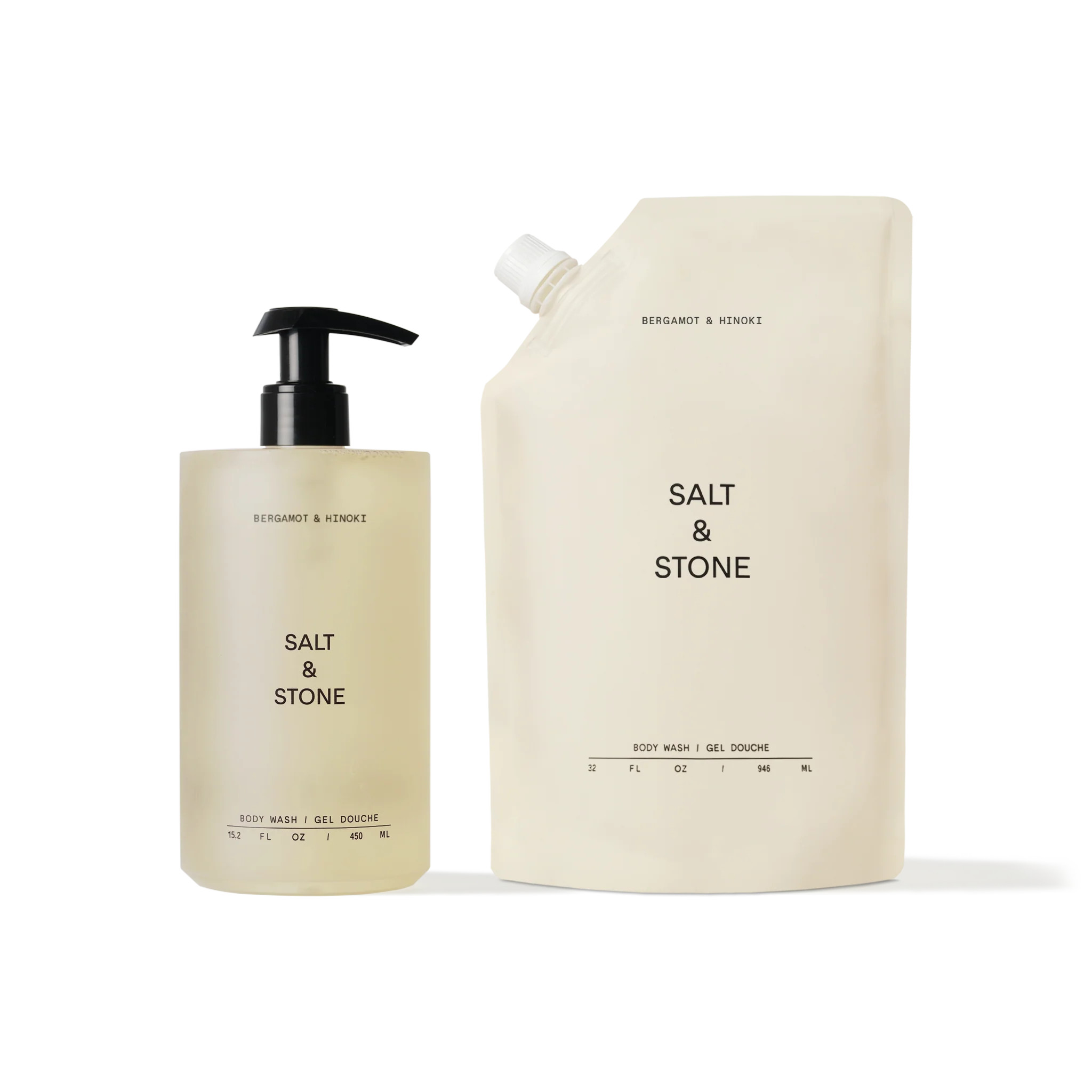 Body Wash Refill Set | Salt & Stone
