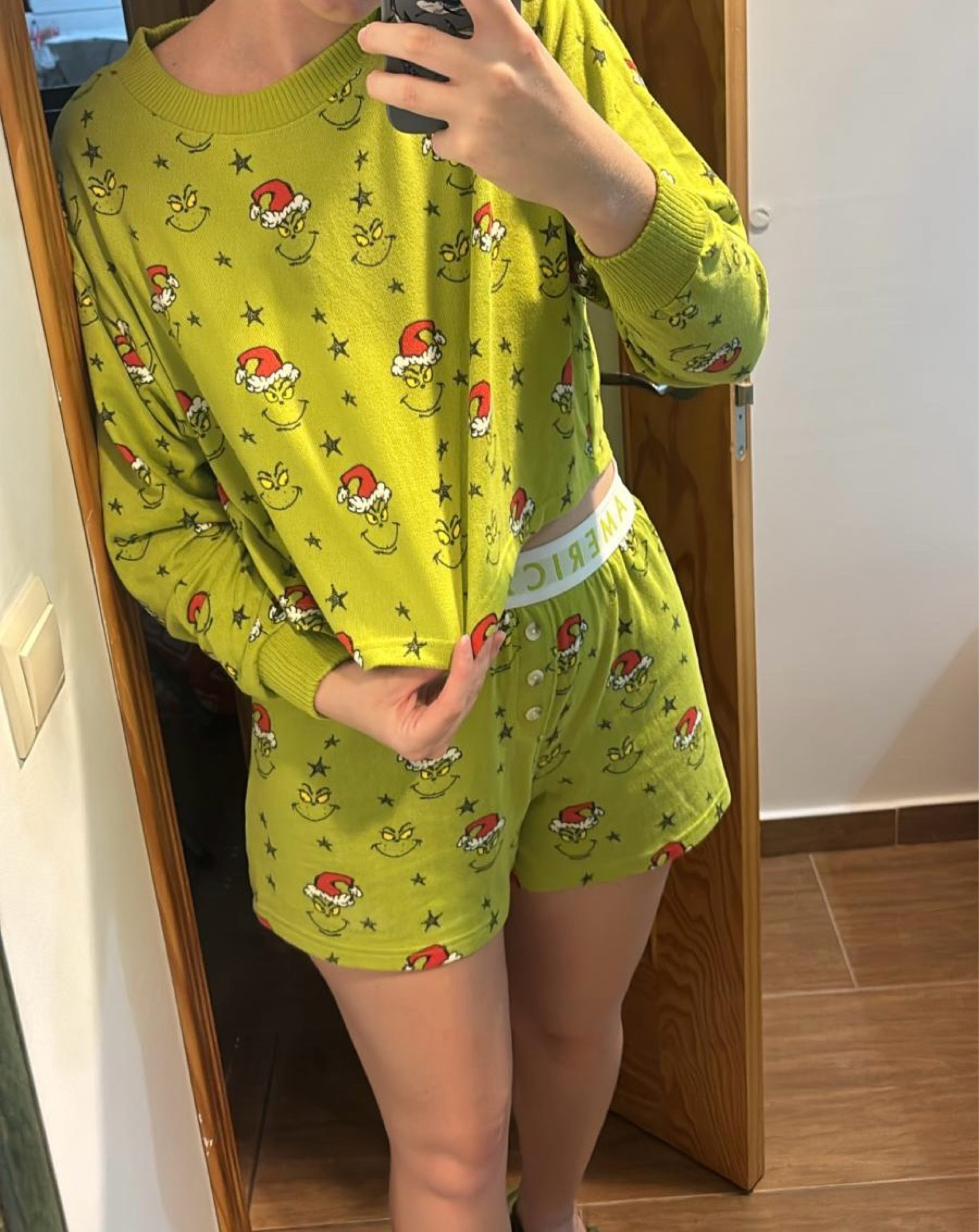 American Eagle has The Grinch pj set back again this year. Such a fun print. Perfect for matching pj sets for the holiday! 

#LTKGiftGuide #LTKHoliday #LTKCyberWeek
