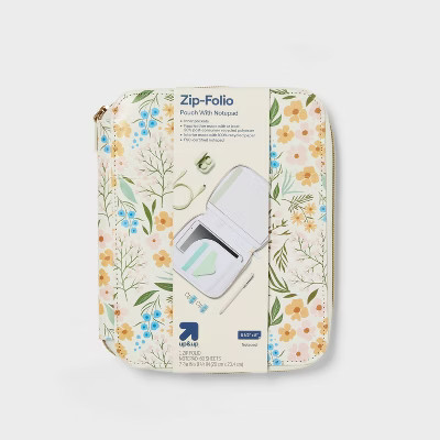 Mini Zipfolio Floral - up&up™ | Target