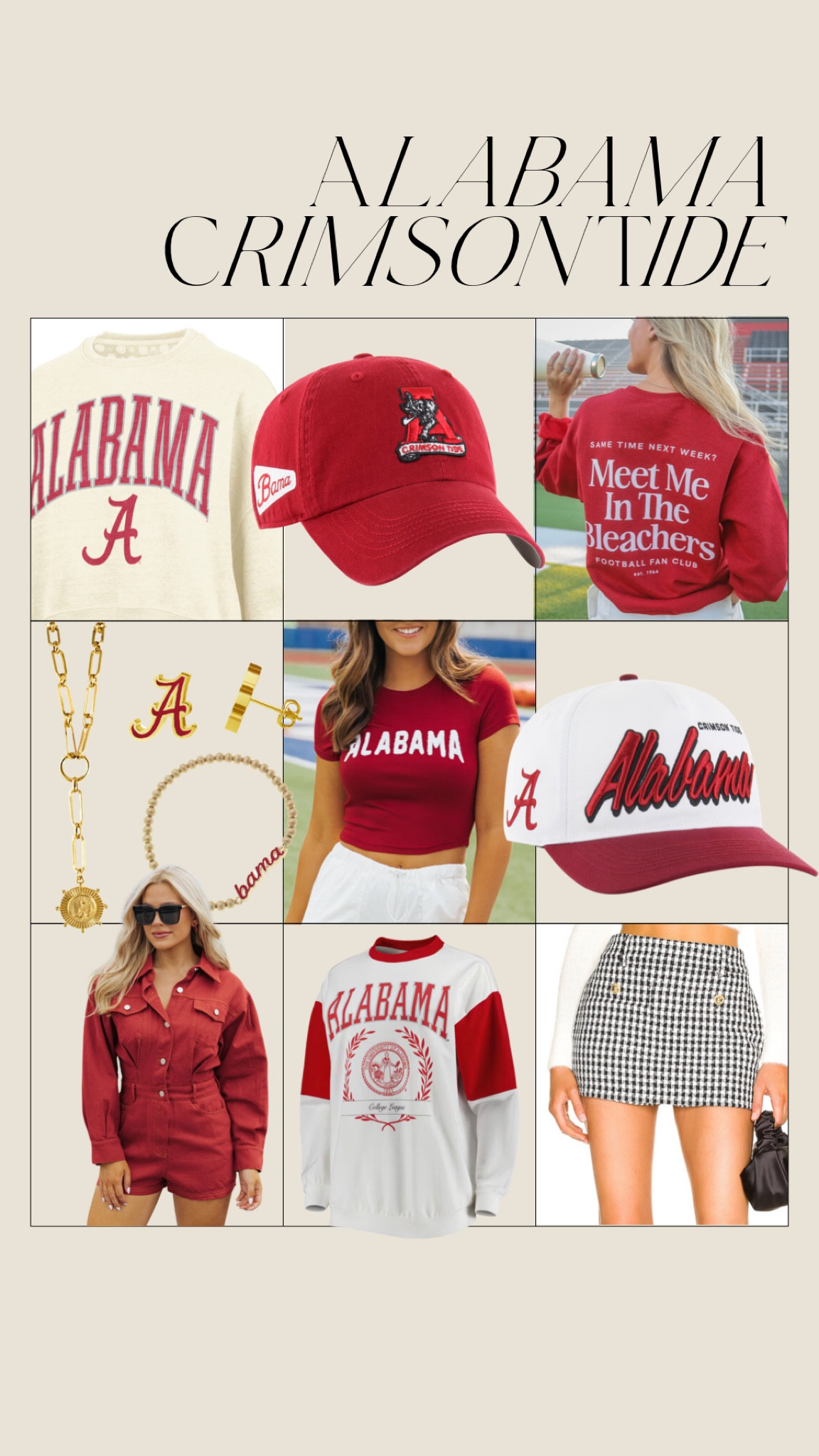 Alabama gameday finds! 

#LTKSeasonal #LTKU #LTKBacktoSchool