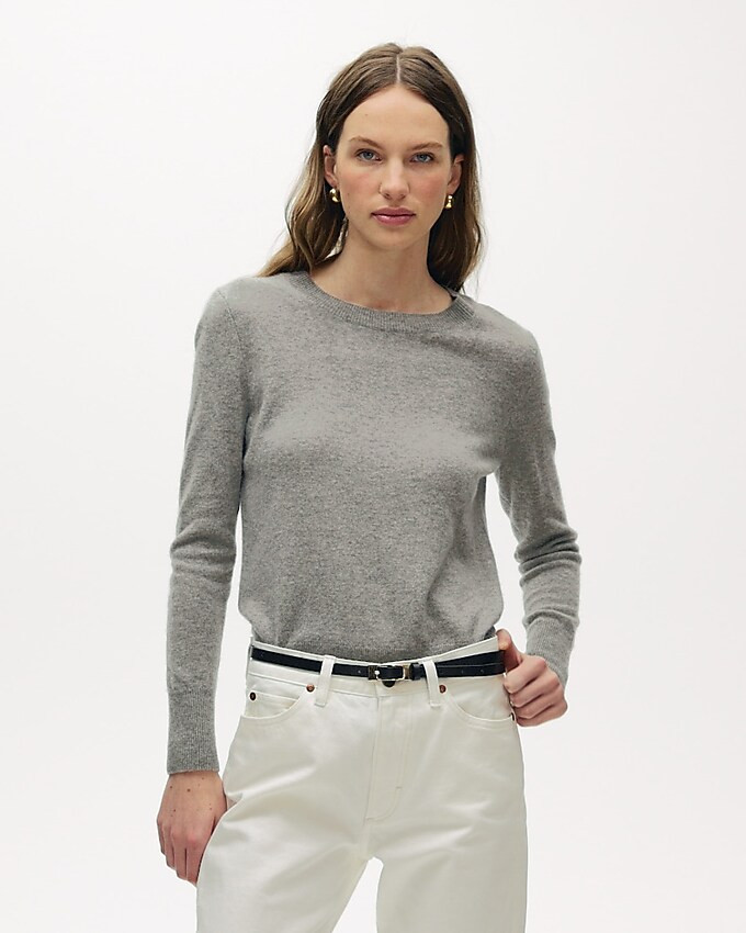 Cashmere classic-fit crewneck sweater | J. Crew US
