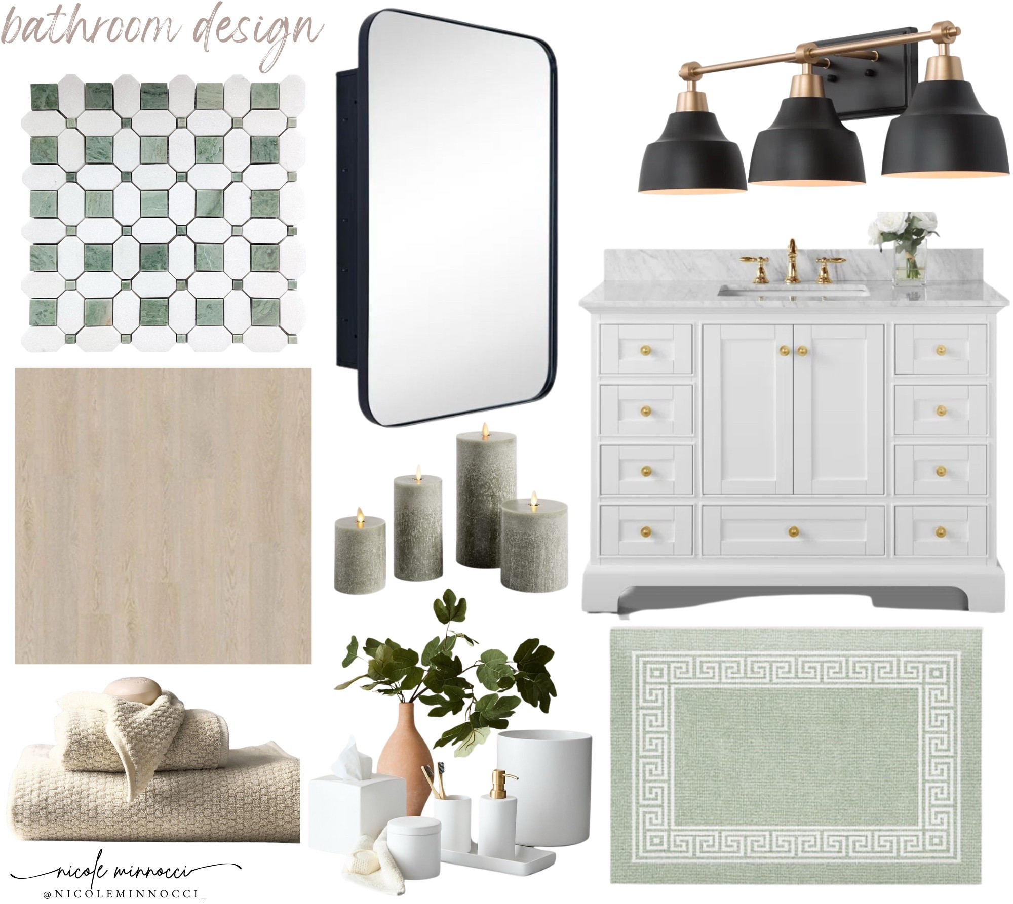 Modern traditional style bathroom design board
#interiordesign #bathroom #homedesign

#LTKHome #LTKMens #LTKFamily