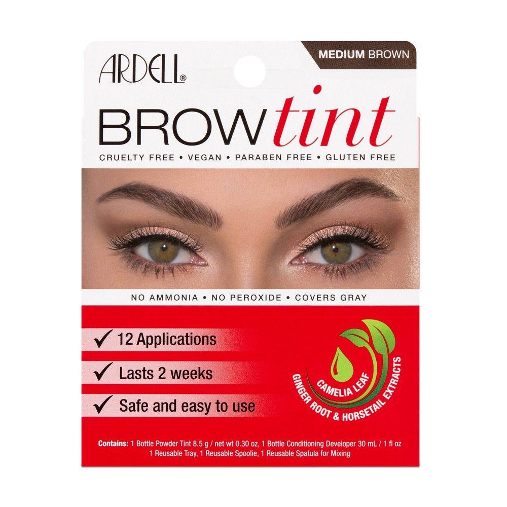 Ardell Brow Tint Medium Brown - 12ct | Target