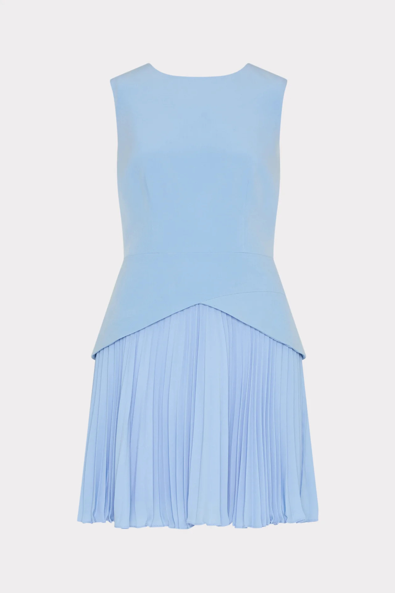 Haddy Pleated Mini Dress | MILLY
