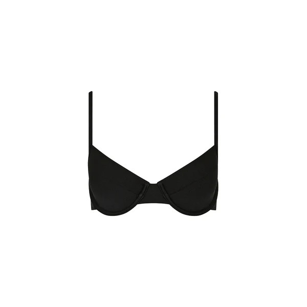 Ditzy Underwire Bra Bikini Top - Twilight Black | Kulani Kinis US