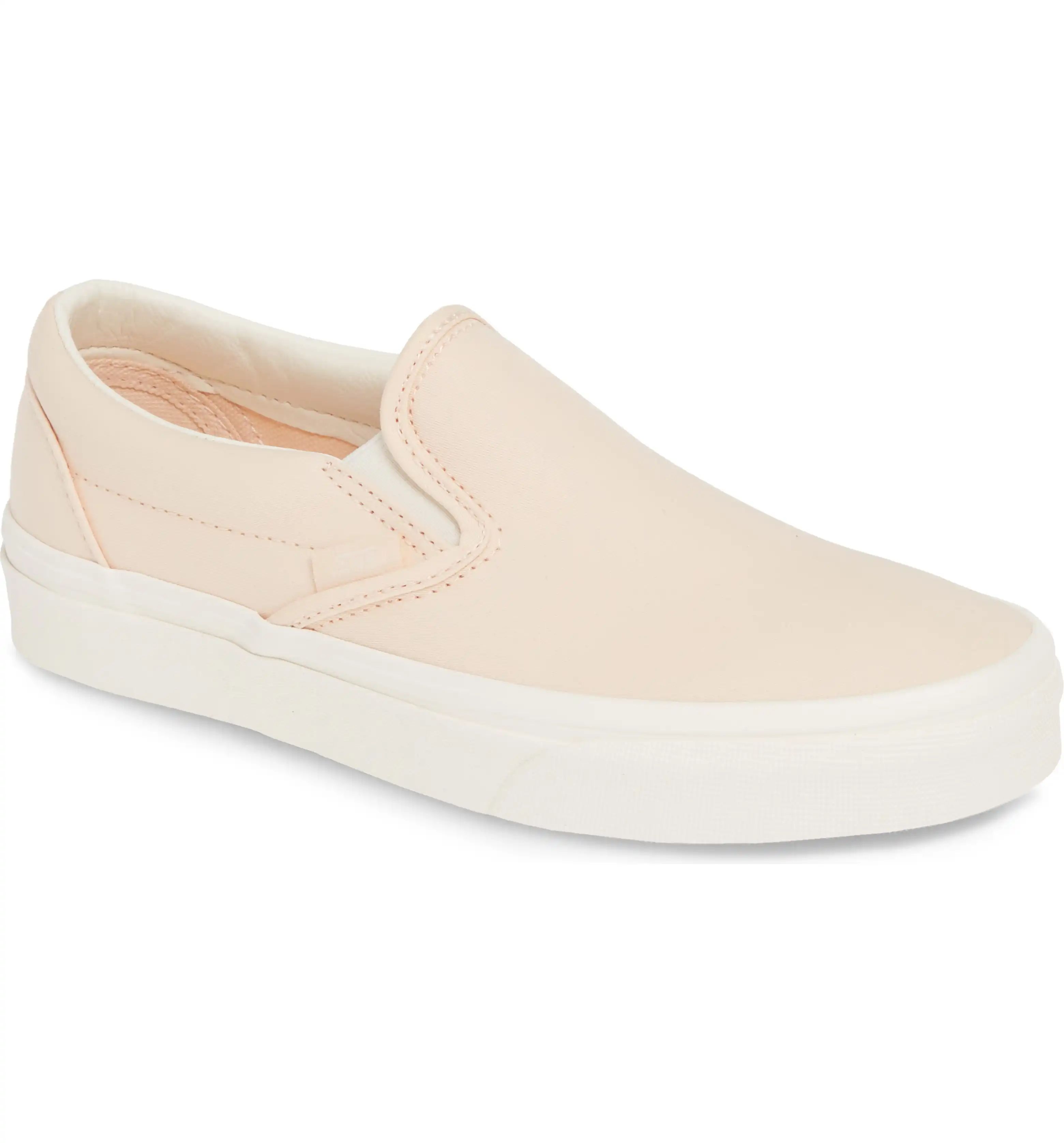 Brushed Twill Classic Slip-On Sneaker | Nordstrom