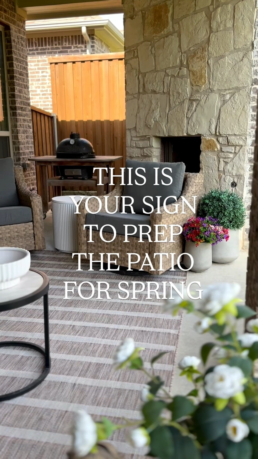 Sweep off the patio and get ready for spring!! 

Patio furniture 
Spring cleaning 
Patio refresh 
Outdoor furniture 

#LTKSaleAlert #LTKHome #LTKSeasonal