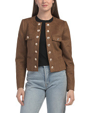 Faux Suede Jacket | Midweight Jackets | Marshalls | Marshalls