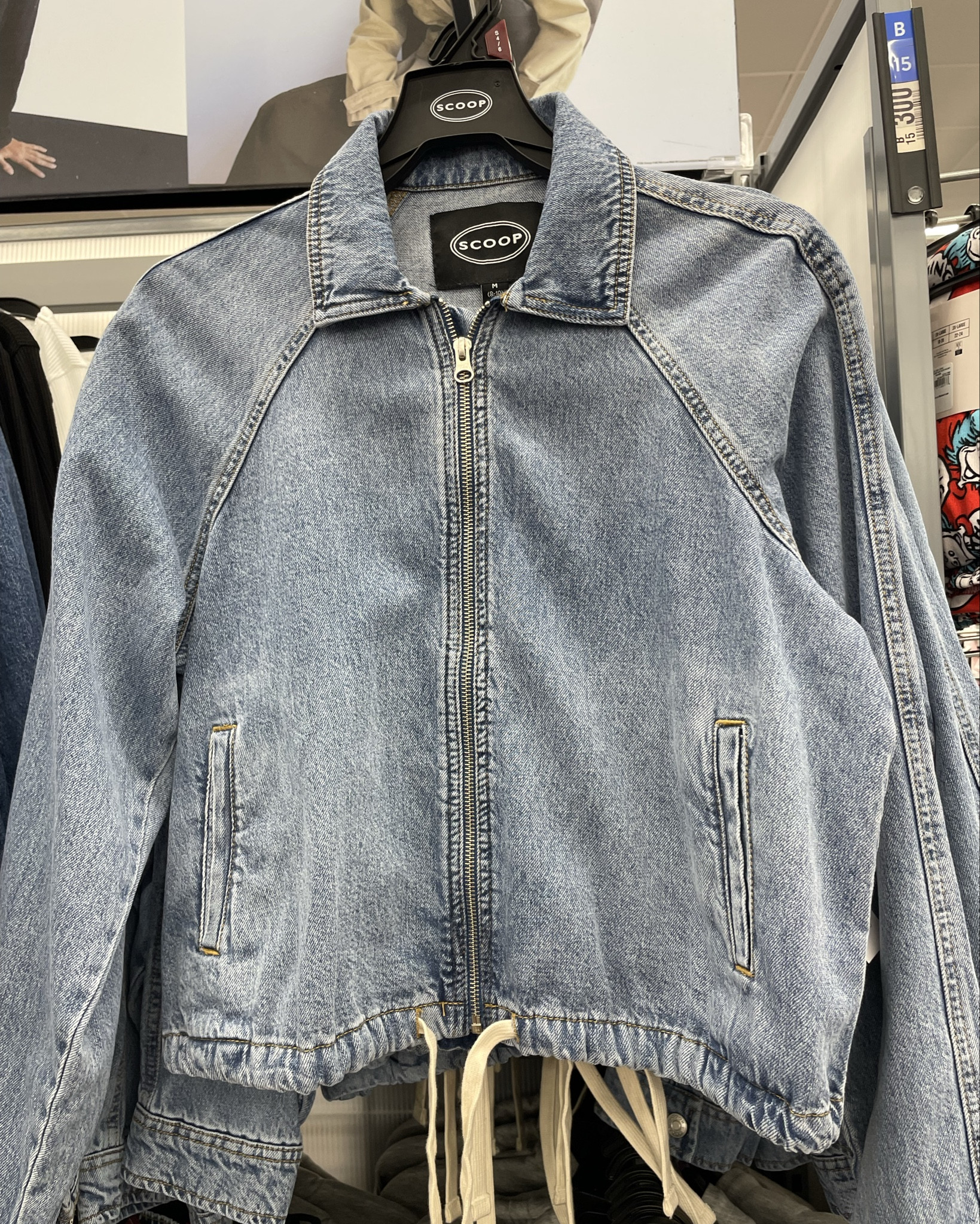Denim Bomber Jacket for Women  from Scoop

#LTKMidsize #LTKPlusSize
